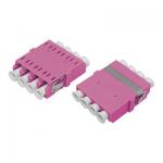 LC OM4 QUAD One-piece Adapter Without Flange for sale