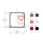 Elevator Aluminium Alloy Shaft Frame With High Strength High Quality