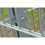 Galvanised Double Layer Wire Mesh Bilateral Double Wire Fence Panel for sale