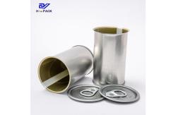 China D53*88mm Seamless Tin Containers 50gsm Tin Can For Food Packaging supplier