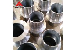 China ASTM B363 WPT2 Titanium Pipe Lap Joint Stub End Cap Fitting supplier