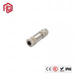 IP67 Waterproof Aviation M12 Female 3/4/5/8/12/17P Panel Mount PCB Type Connector With Shielded Pin for sale