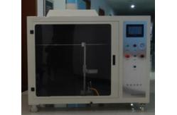China High Precision Textiles And Films Fire Resistance Tester Automatic Ignition System supplier