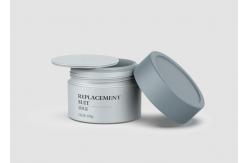 China 100g 150g 200g Double Wall Refillable Empty Plastic Jars With Lids supplier
