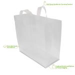 Large Reusable Shopping k Packaging Bag With Gusset Cardboard Bottom