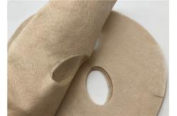 China Natural Plant Biodegradable Spunlace Non Woven Fabric For Face Mask Plain Structure supplier