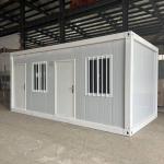 Flat Pack Container House Pre-Wired with Electricity for Easy and Convenient Installation for Time and Cost Savings for sale
