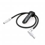 Z CAM EVF Power Cable Rotatable 2 Pin Male To Straight 2 Pin M Cord For ARRI Alexa for sale
