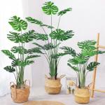 artificial plants manufacturers​ Lifelike Realism 6ft monstera plant​ for Home and Office Decoration for sale