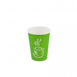 7oz Ripple Wall Coffee Cup Disposable Logo Printed Eco Friendly FSC Certified for sale