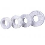 RoHS Approved White RG6 Coaxial Cable For Video Applications for sale
