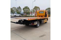 China Tow Truck Wrecker With 5T Towing Tonnage And Diesel Fuel Flatbed Towing Equipment supplier