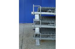 China Galvanized Zinc Wire Mesh Container Space Saving Full Visibility supplier