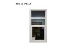 China White UPVC PVC Single Hung Window Lower Panels Slides Vertically supplier