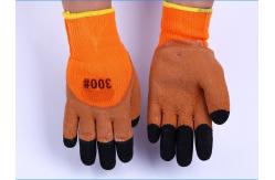 China 24cm Finger Strengthen Foam Latex Coated Work Gloves supplier