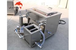 China Customizable Industrial Ultrasonic Cleaning Machine With SUS 304 Basket / 1-99 Hour Timer supplier