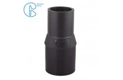 China HDPE Pn16 Sdr11 Water Pipe Fitting Butt Fusion Welding Reducer supplier