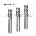 4 Flute Carbide Roughing End Mill High Feed Serrated End Mill h6 For Steel / Stainless for sale