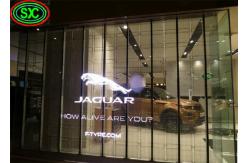 China Driving Method Transparent Digital Display Led Transparent Screen for Impressive Digital Signag supplier