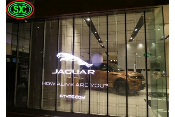 Driving Method Transparent Digital Display Led Transparent Screen for Impressive Digital Signag