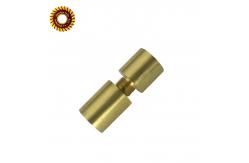 China Precision Machining Brass CNC Turned Parts Ra3.2 Lathes Electroplating supplier