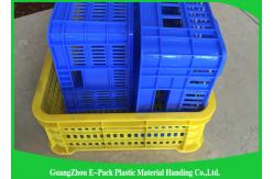 China Health Mesh Plastic Food Crates Food Grade Convenience Stores Easy Stacking supplier
