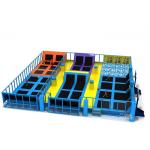 Large Commercial Plan Inflatable Sports Games / Indoor Trampoline Park for sale
