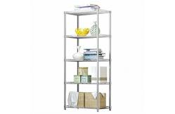 China High Durability Home Wire Shelving Chrome Plated Static Loading 200kg supplier