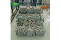 China Iron Heat Treated Galvanized Gabion Box / Hexagonal Gabion Wire Mesh supplier