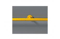 China Anti - Collision Nylon Toilet Cubicle Fittings Hardware With Fire Retardant Surface supplier