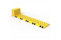 China Vehicle Access Control System Surface Mount RAL2004 Powder Coated Electromechanical Tyre Killer supplier