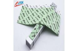 China Electrically Insulated Silicone Thermal Pad Thermally Conductive Silicon Material For Display Card supplier
