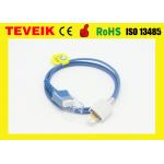 Patient Monitor Nellco-r Spo2 Sensor Extension Cable 6 Pin to DB9 Female for sale