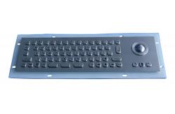 China Water resistant PS2 , USB  Industrial Keyboard With Trackball numberic keypad and Fn keys supplier