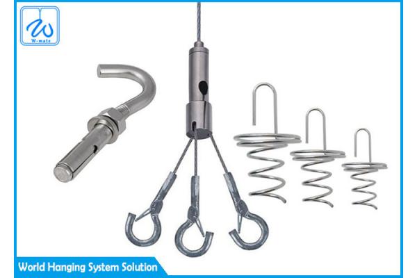 Hook Gripper Suspended Ceiling System , Sound Absorbing Metal Ceiling Systems