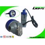 1.67W Rechargeable LED Headlamp 6.6Ah Explosive Proof Underground Mining Cap Lights