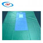 Orthopedic Hand Disposable Surgical Drape Green For Hospital for sale