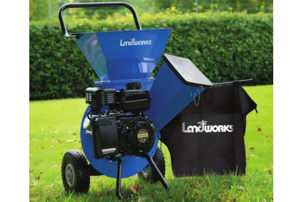 3 In 1 Wood Chipper Shredder Manual Start Landscaping Power Equipment