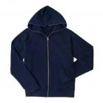Full Face Zip Mens Oversized Pullover Hoodie Breathable Autumn Season Suitable