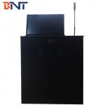 Slim Conference Tabletop LCD / LED Monitor Motorized Lift With Microphone