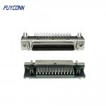 1.27mm Right Angle PCB SCSI Connector, 50Pin Female Servo Connector for sale