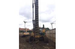 China Automated Drilling Rig Ground Screw Hydraulic Pile Driver Machine 78m/Min supplier