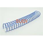Blue 14.3mm Wire O Book Binding For Wall Calendar for sale