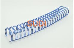 China Blue 14.3mm Wire O Book Binding For Wall Calendar supplier