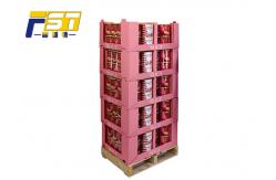 China Cool Design Cardboard Pallet Display Environmental Friendly For Snacks Promotion supplier