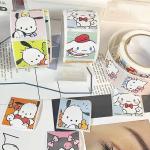 Personalized Cartoon Adhesive Tear Resistant Seal Sticker Label with Custom 4c Offset Printing