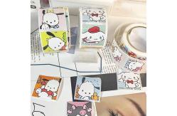 China Personalized Cartoon Adhesive Tear Resistant Seal Sticker Label with Custom 4c Offset Printing supplier