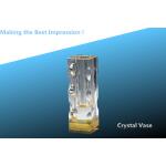 China crystal vase/flower vase/flower bottle/glass vase/pen holder manufacturer