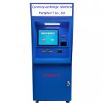 Automatic Currency Exchange Atm Machine Linux OS Money Converter Machine for sale