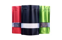 China Heat Seal Salt Packaging Bag , 12*20cm k Foil Bags With Window supplier